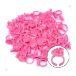 Anel Batoque Rosa para Cola de Cílios
