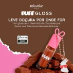 Puff Gloss Chocolate com Chaveiro Coelho - Imagem 4