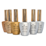 Esmaltes em Tons de Dourado e Prata 10 ml-Real Love