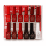 Kit Esmalte Vermelho Dafu 12 Cores